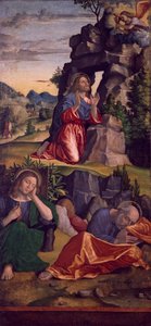 Jésus dans le jardin, par Paolo Cavazzola - Paolo Morando Cavazzola