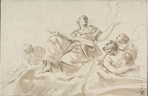 Figures allégoriques - Paolo Pagani