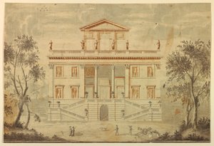 Dessin, élévation d