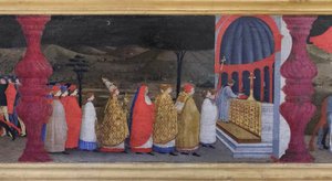 Prédelle de la profanation de l