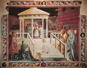 Présentation de Marie au temple - Paolo Uccello