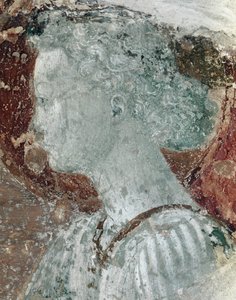 Scènes de la vie monastique : tête d