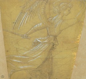 Étude de calice avec ange