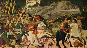La Bataille de San Romano, vers 1438, 1909 - Paolo Uccello