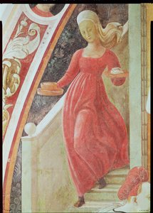La Naissance de la Vierge (détail) - Paolo Uccello