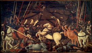 La déroute de San Romano en 1432 - Paolo Uccello