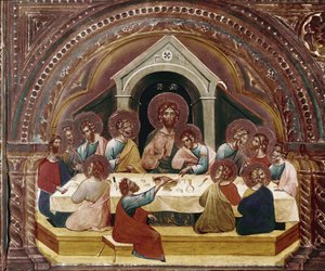 La Cène (détail) - Paolo Veneziano