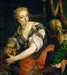 Judith avec la tête d