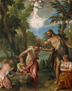 Le Baptême du Christ - Paolo Veronese