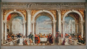 Le Festin dans la maison de Lévi - Paolo Veronese