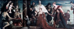 La Madone et la famille Cuccina, 1571 - Paolo Veronese