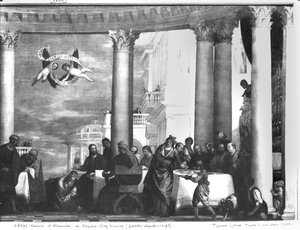 Le repas chez Simon le Pharisien (détail) - Paolo Veronese