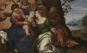 Le mariage mystique de Sainte Catherine d