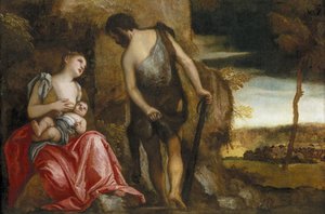 La famille de Caïn errant - Paolo Veronese