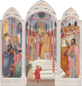 Présentation de Marie au Temple - Paolo di Giovanni Fei