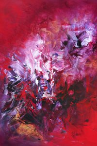 Mouvement abstrait dynamique - Paresh Nrshinga FRSA