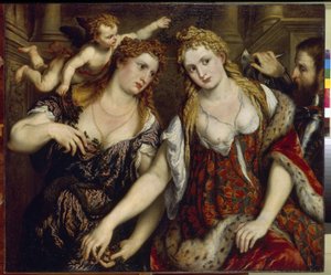 Flore, Vénus, Mars et Cupidon - Paris Bordone