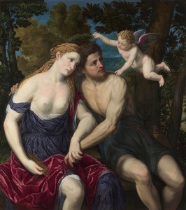 Couple amoureux. 1555-60 - Paris Bordone