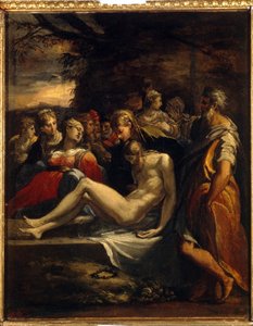 La mise au tombeau du Christ
