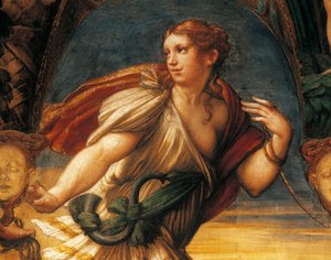 Légende de Diane et Actéon (détail) - Parmigianino