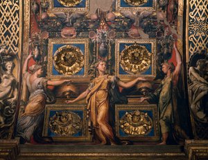 Trois vierges sages (détail) - Parmigianino