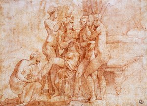 Toilette de Vénus - Parmigianino