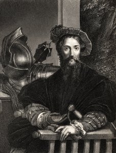 Christophe Colomb (1451-1506) (gravure)