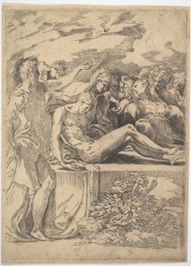Mise au tombeau - Parmigianino