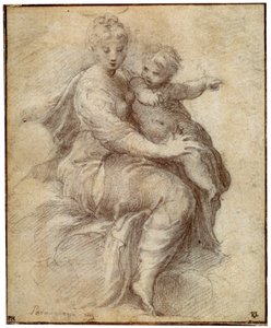 Madone et enfant sur les nuages, vers 1525