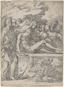 La Mise au tombeau - Parmigianino