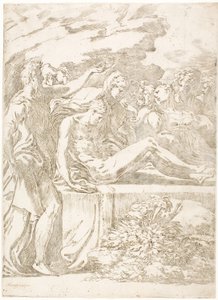 La mise au tombeau - Parmigianino
