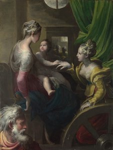 Le Mariage mystique de Sainte Catherine, vers 1527-1530