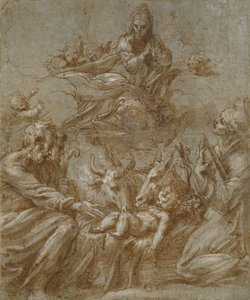 La Nativité du Christ, années 1520 - Parmigianino