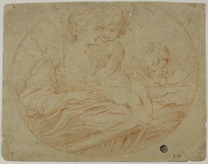 Femme et deux enfants - Parmigianino