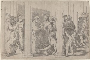 Saints Pierre et Jean guérissant l
