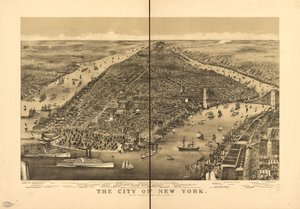 La ville de New York - Parsons and Atwater; Currier and Ives
