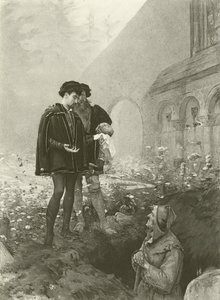 Hamlet et le fossoyeur - Pascal Adolphe Jean Dagnan Bouveret