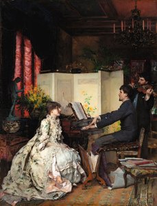 Le Duo, 1883 - Pascal Adolphe Jean Dagnan Bouveret