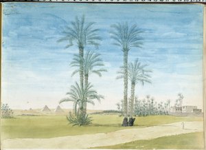 Égypte : Pyramides de Gizeh - Pascal Xavier (after) Coste