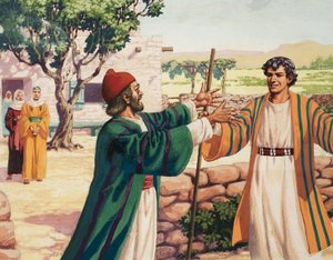 Scène biblique