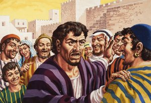Scène biblique