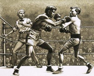 Jimmy Wilde boxe Pancho Villa à New York