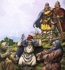 Macbeth et les trois sorcières