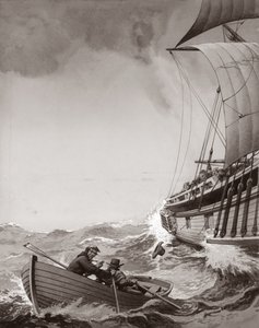 Deux messagers du roi tentent d