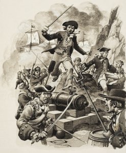 Vainqueur de Gibraltar (gouache sur papier)