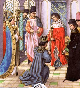 Richard II cède sa couronne à Henri Bollingbroke, futur Henri IV