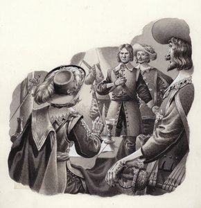 Sébastien Vauban, le plus grand spécialiste européen de la guerre de siège (gouache sur papier) - Pat (1907 95) Nicolle