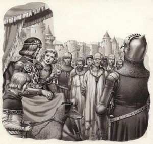 Six braves bourgeois de Calais sur le point d