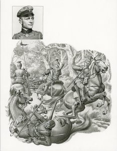 Le Baron Rouge, à terre