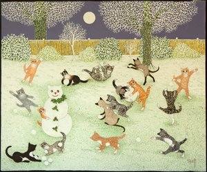 Barn Storming, 2011 (acrylique sur calicot)